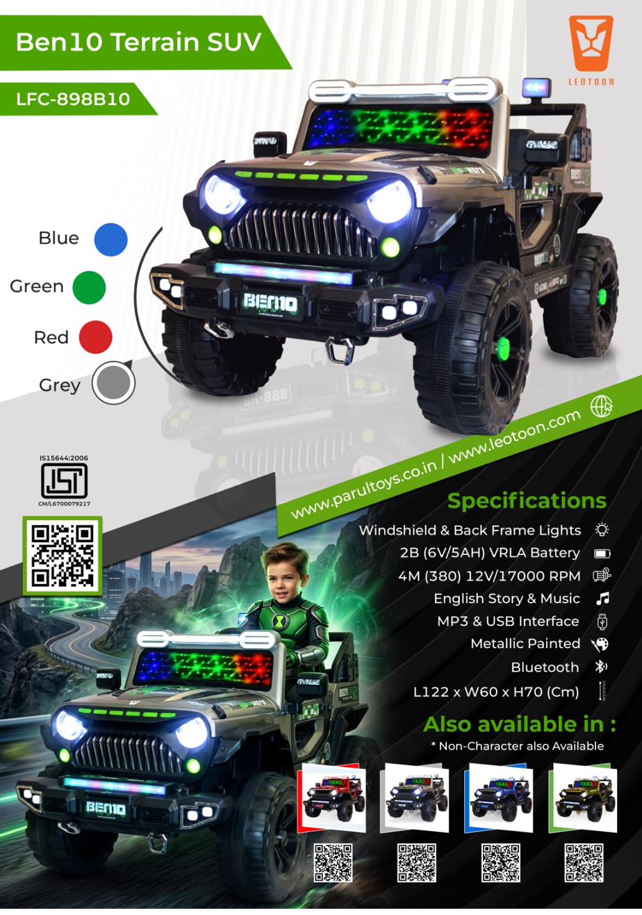 Ben10 Terrain SUV full display